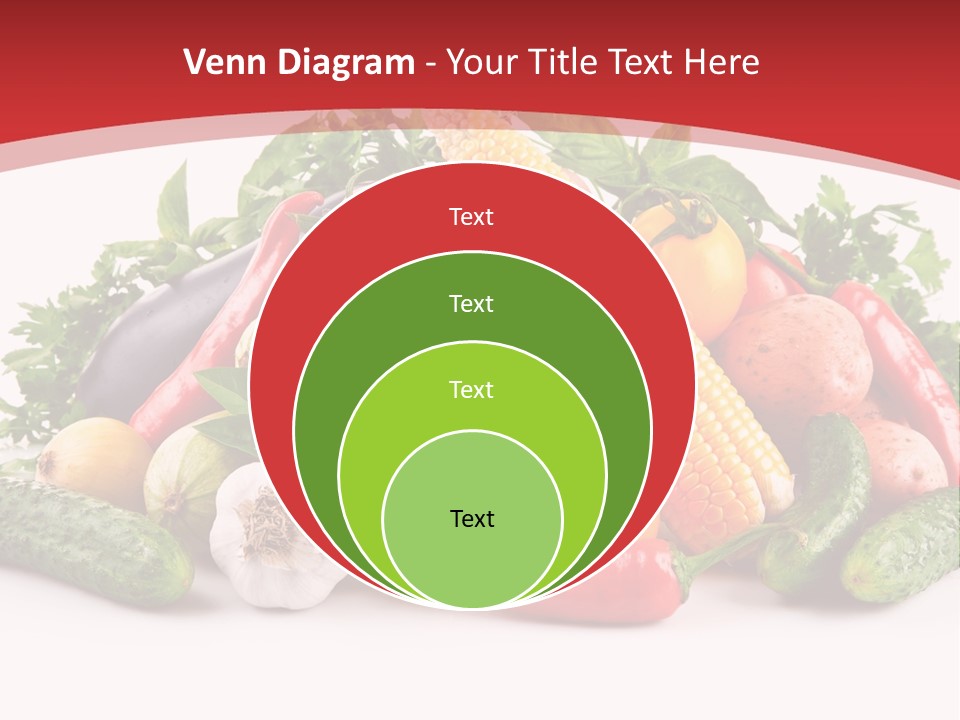 Meal Vegetarian Cayenne PowerPoint Template