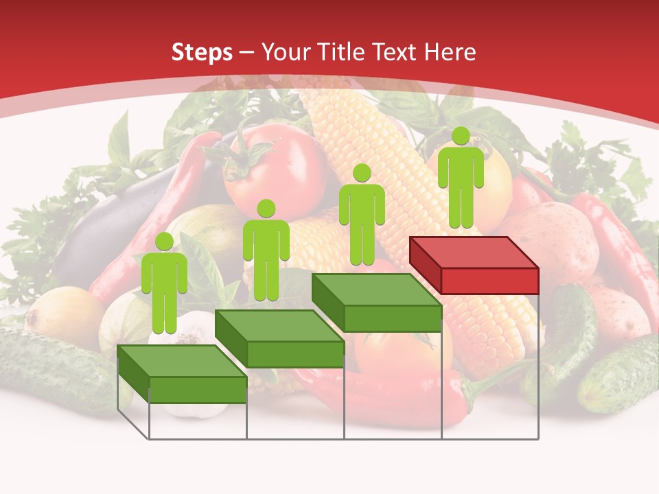 Meal Vegetarian Cayenne PowerPoint Template
