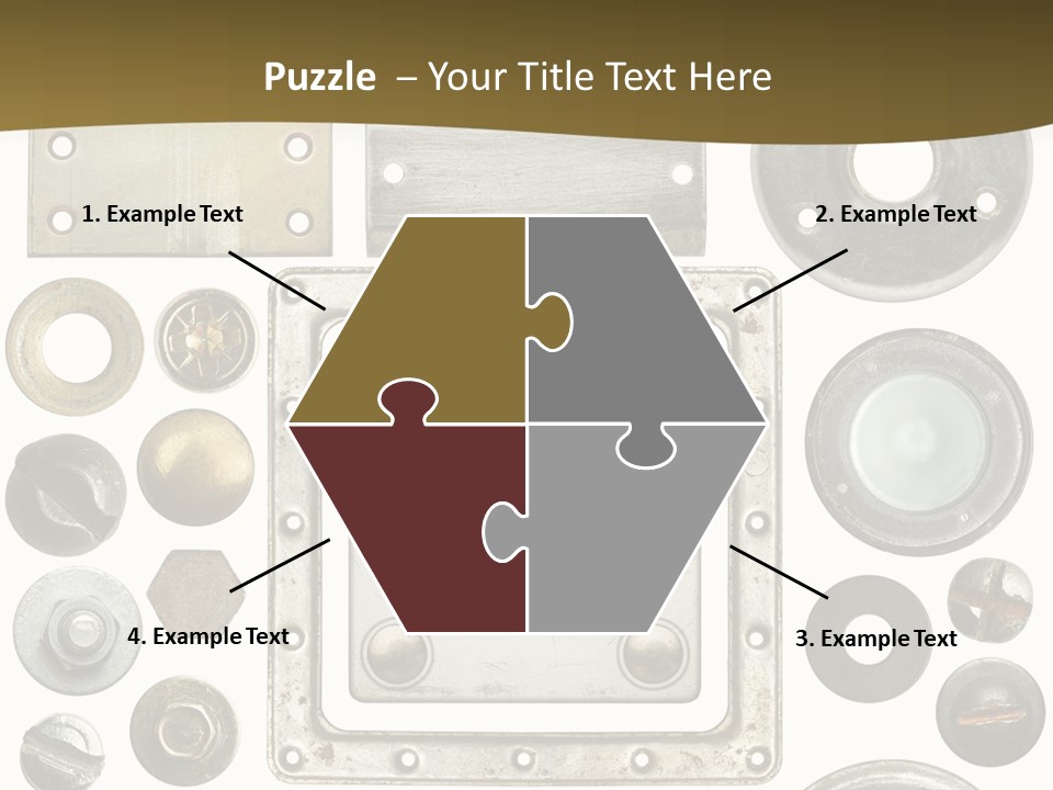 Head Nut Design PowerPoint Template