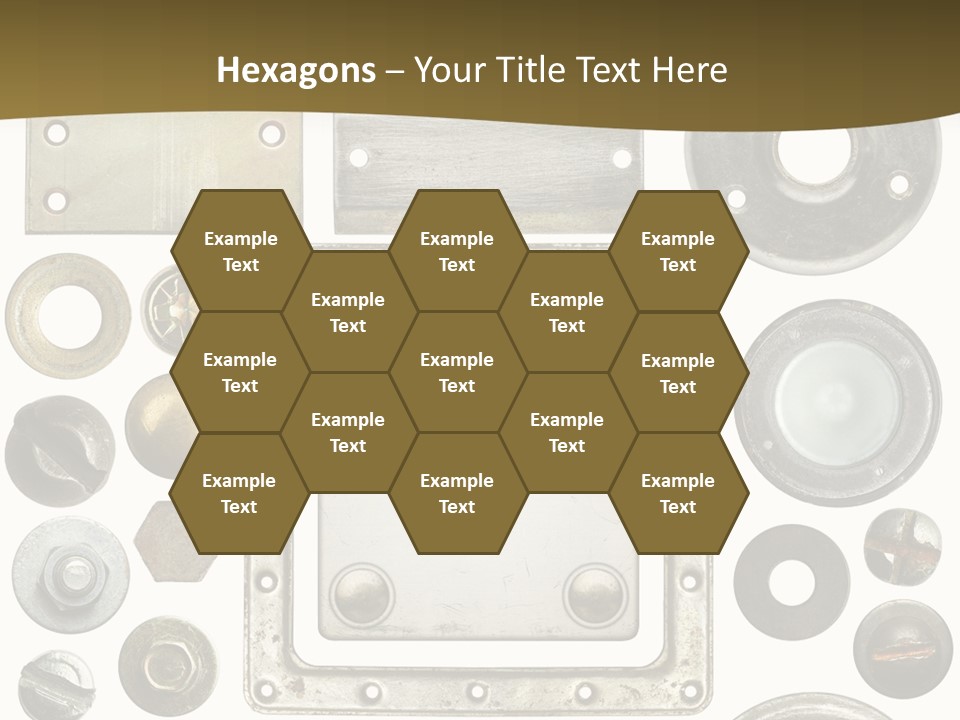 Head Nut Design PowerPoint Template
