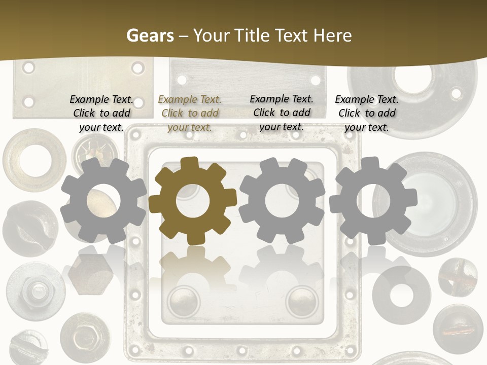 Head Nut Design PowerPoint Template