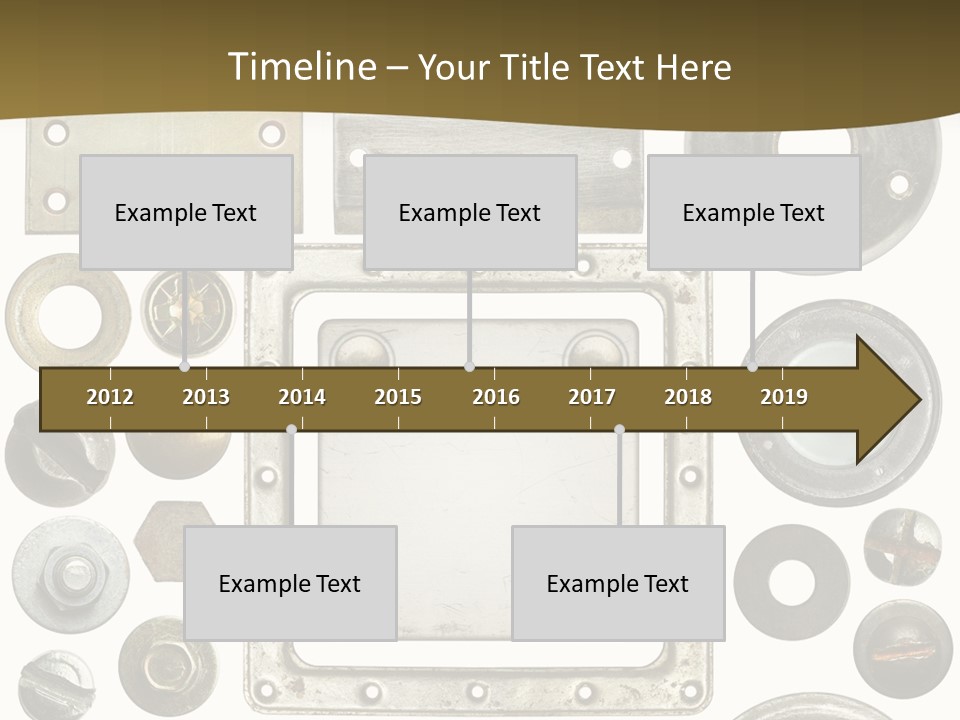 Head Nut Design PowerPoint Template