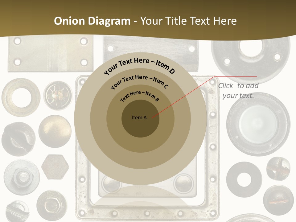 Head Nut Design PowerPoint Template