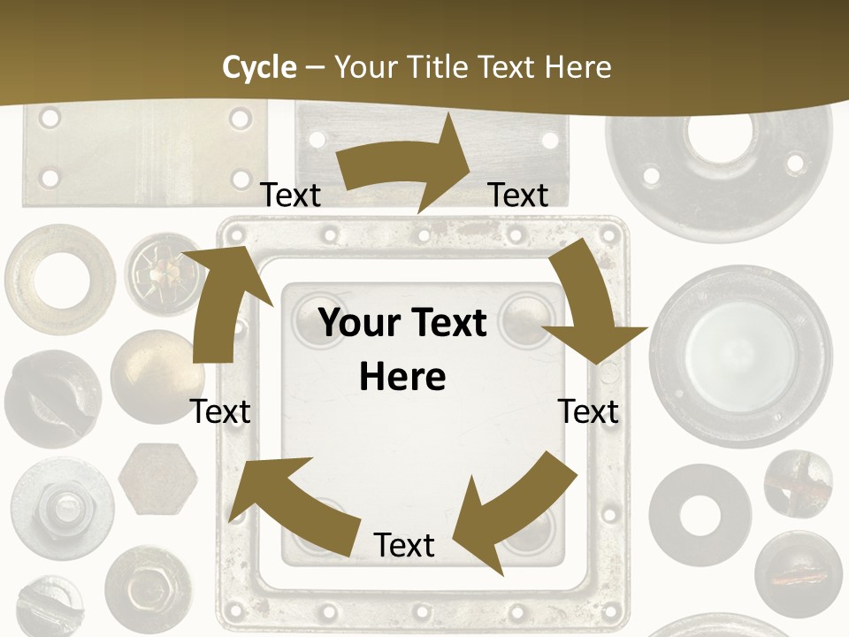 Head Nut Design PowerPoint Template