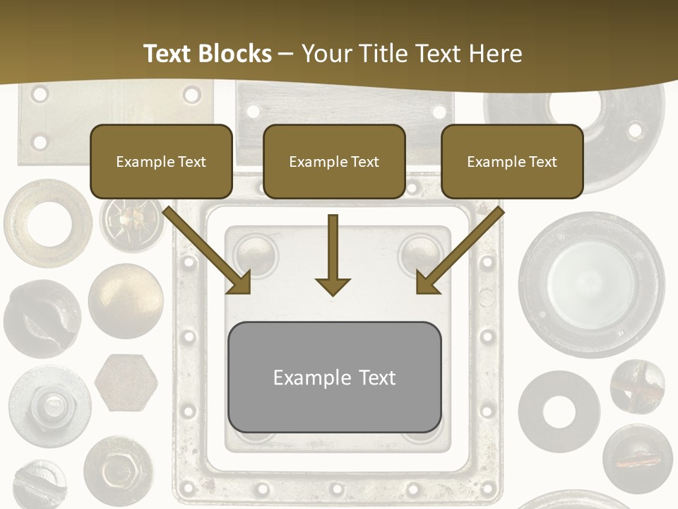 Head Nut Design PowerPoint Template