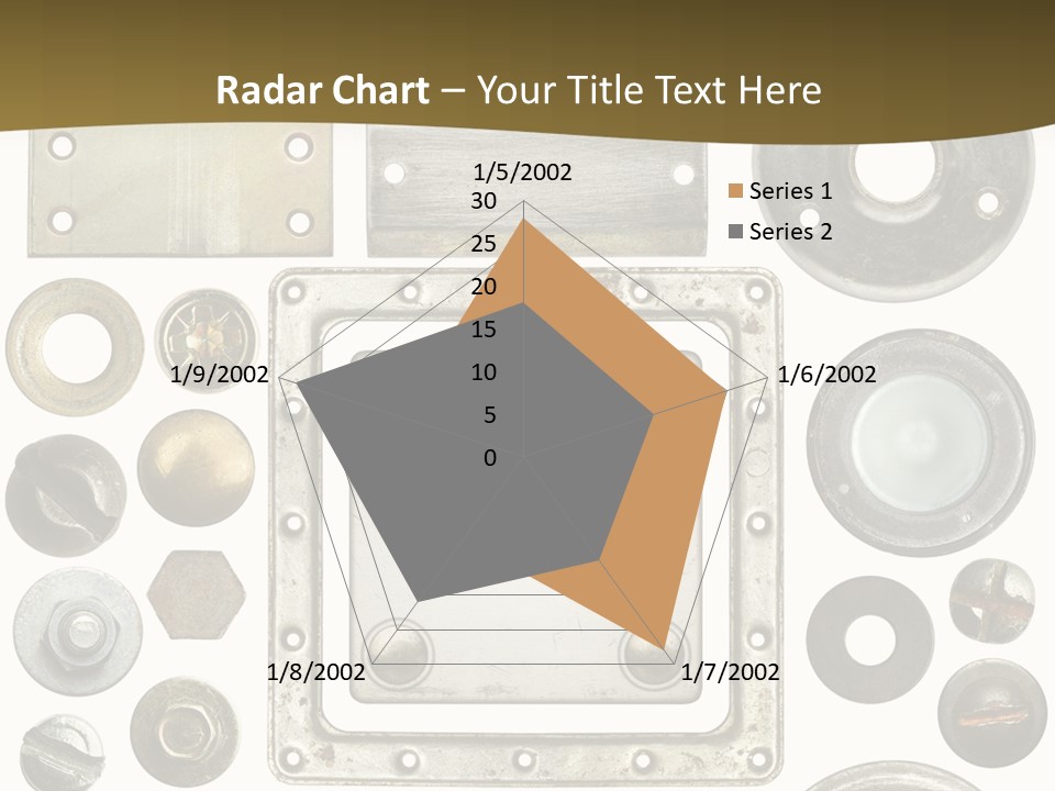 Head Nut Design PowerPoint Template