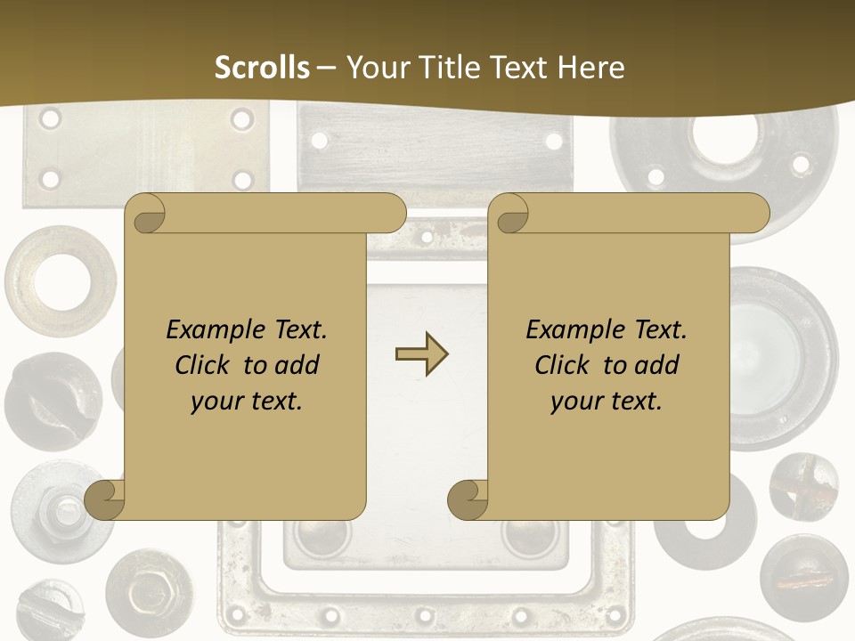 Head Nut Design PowerPoint Template