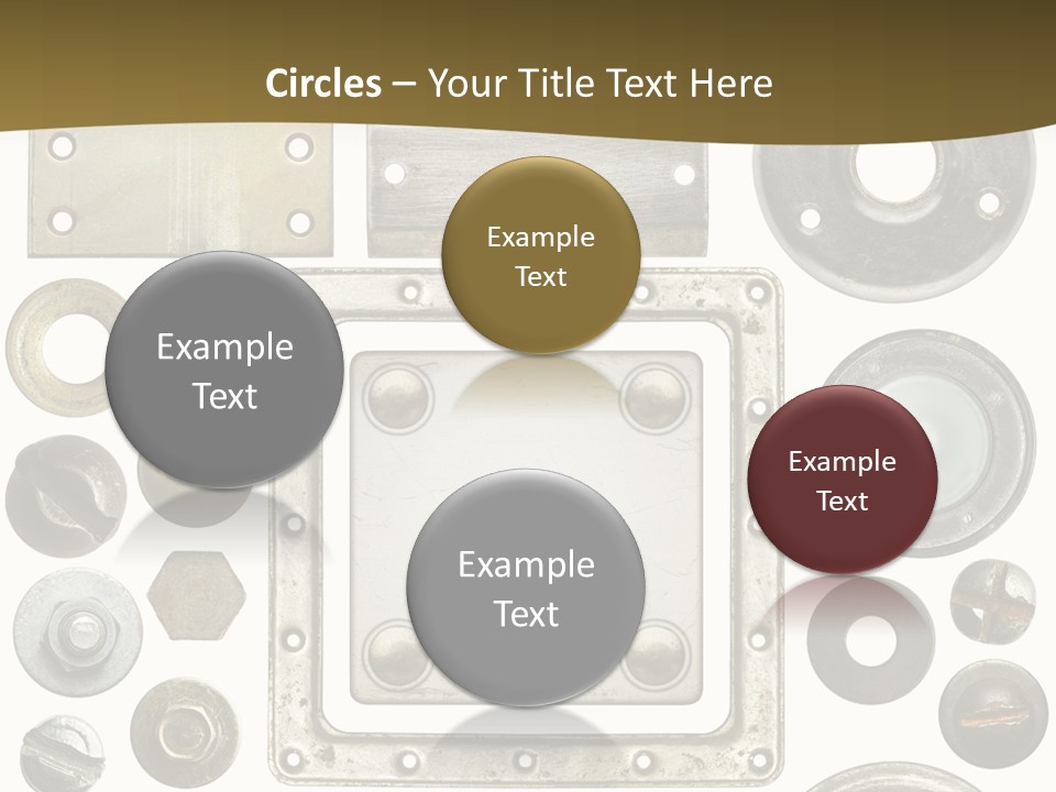 Head Nut Design PowerPoint Template