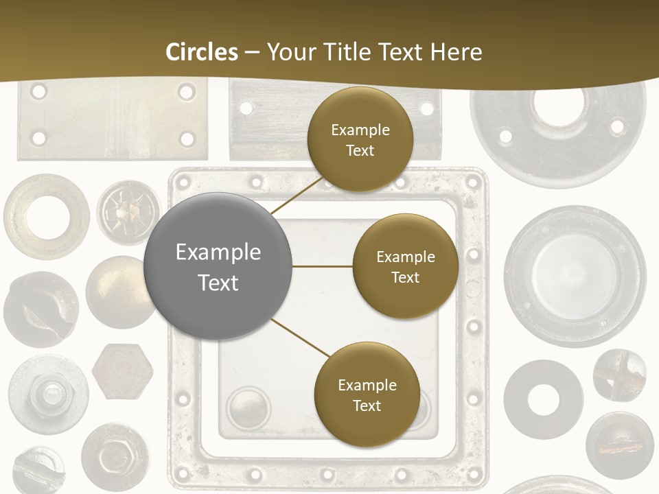 Head Nut Design PowerPoint Template