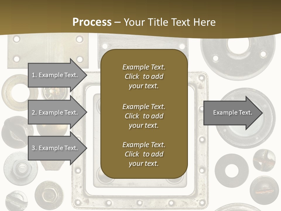 Head Nut Design PowerPoint Template