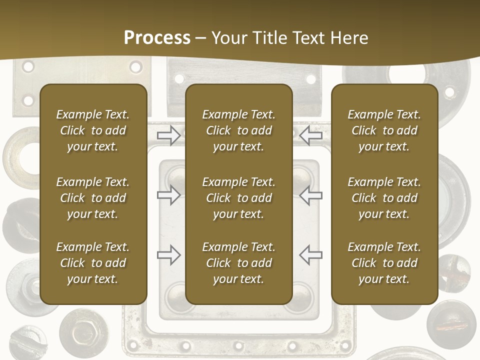 Head Nut Design PowerPoint Template
