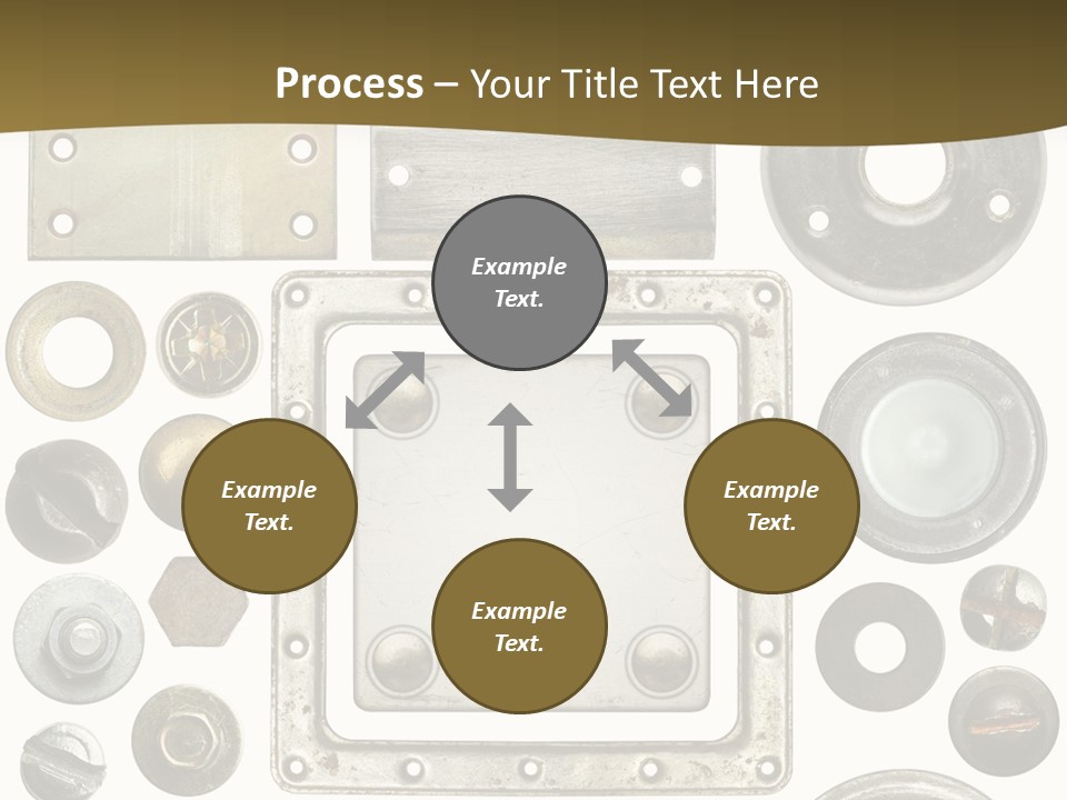 Head Nut Design PowerPoint Template