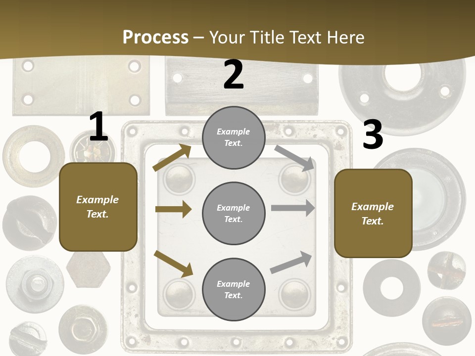 Head Nut Design PowerPoint Template