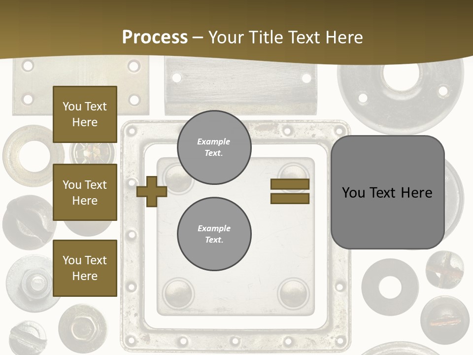 Head Nut Design PowerPoint Template