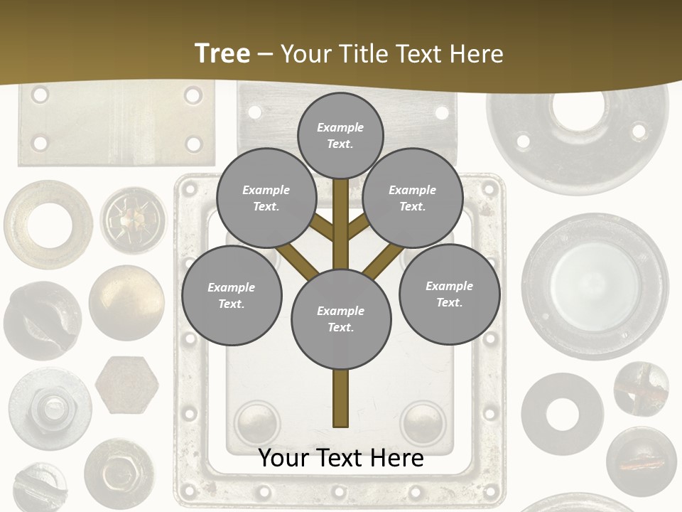 Head Nut Design PowerPoint Template