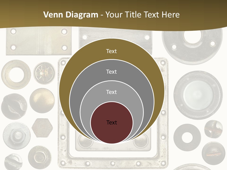 Head Nut Design PowerPoint Template
