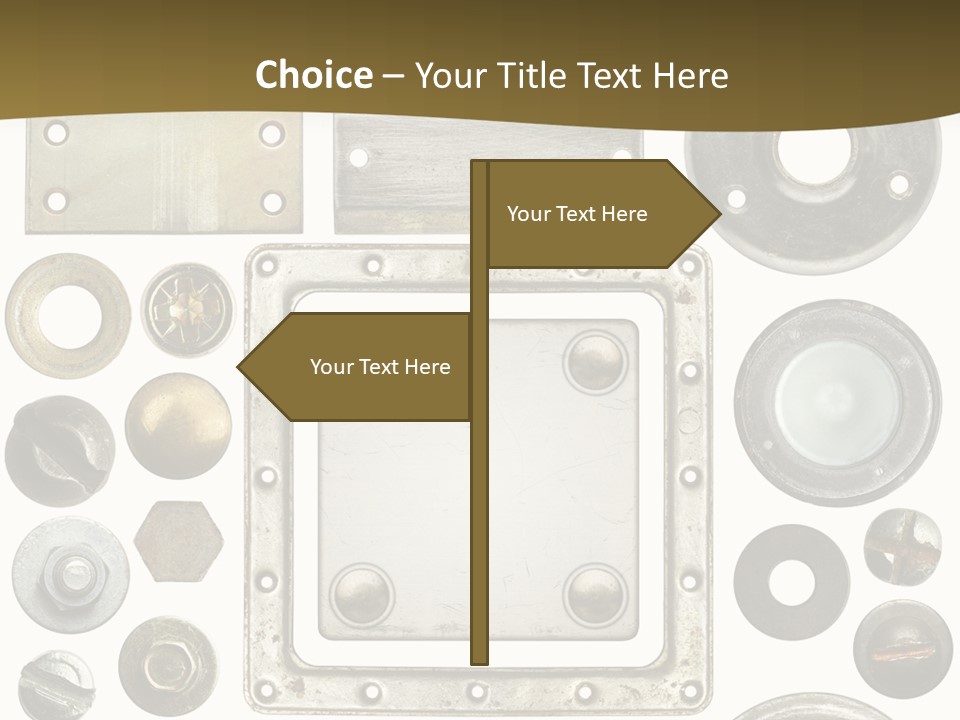 Head Nut Design PowerPoint Template