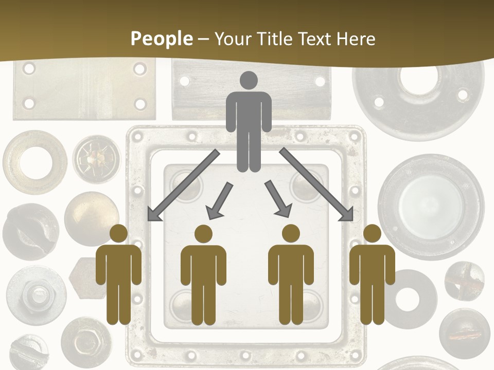 Head Nut Design PowerPoint Template