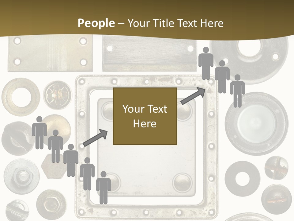 Head Nut Design PowerPoint Template