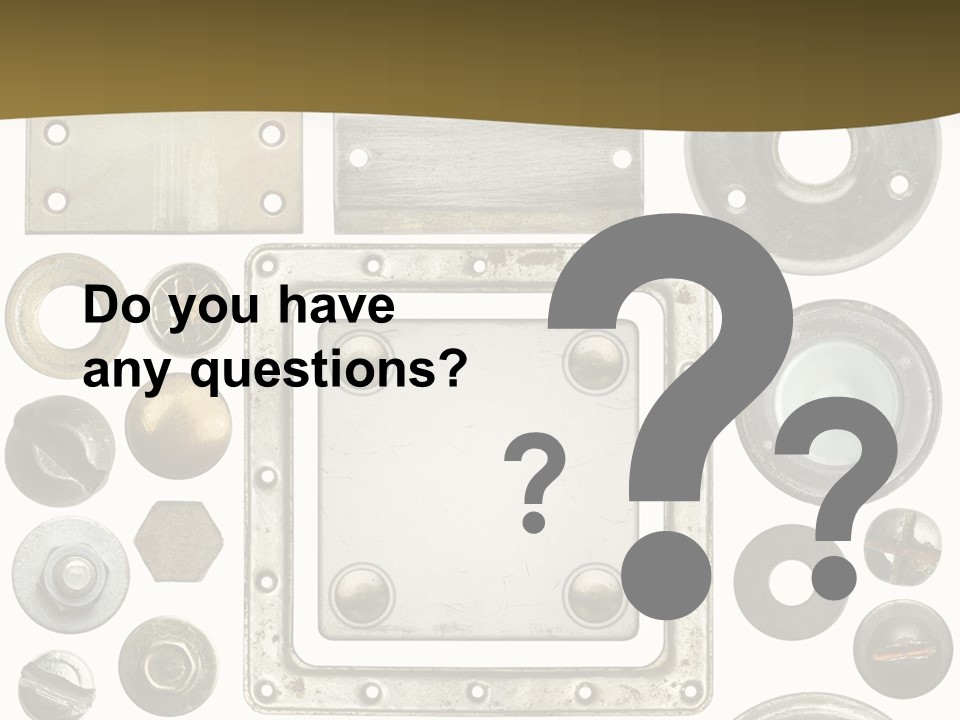 Head Nut Design PowerPoint Template