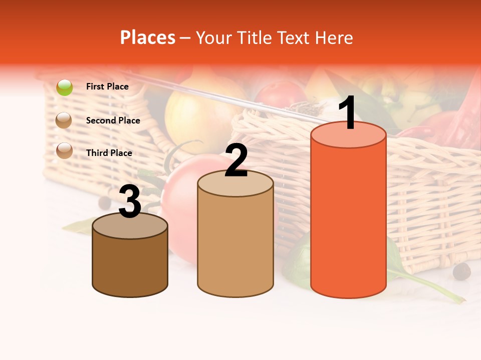 Capsicum Fruit Fresh PowerPoint Template