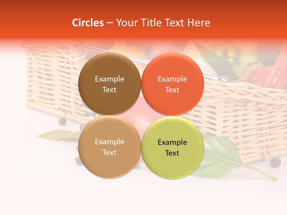 Capsicum Fruit Fresh PowerPoint Template