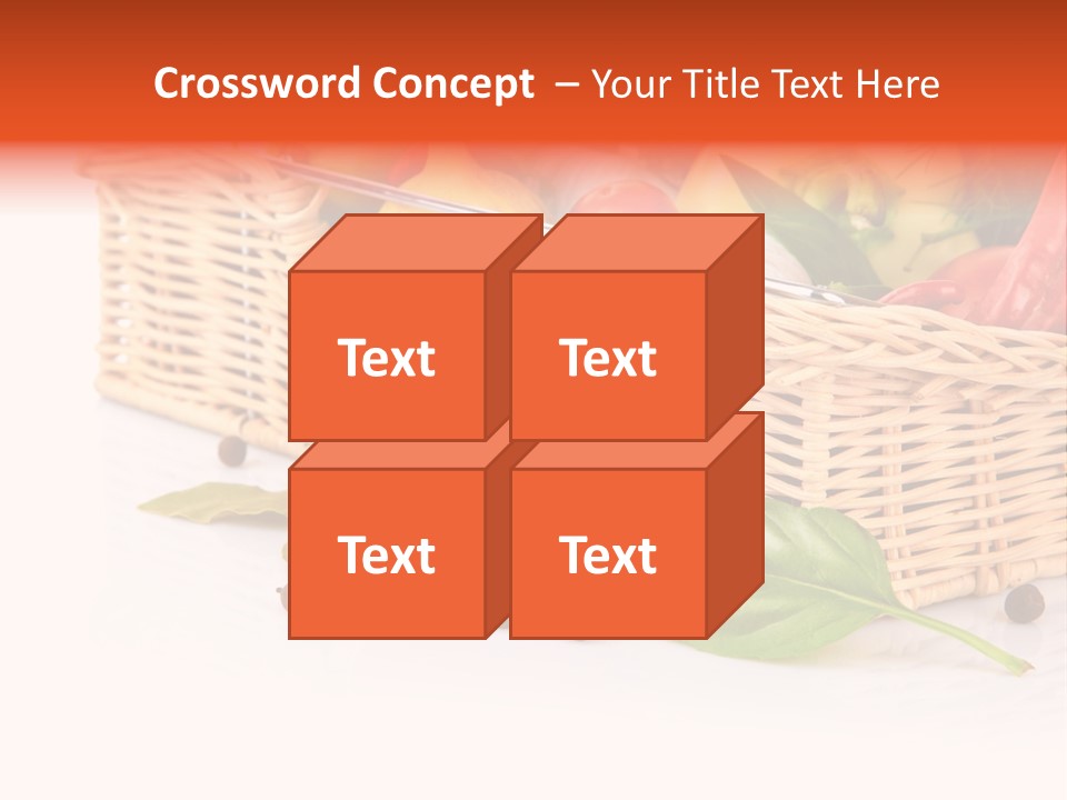 Capsicum Fruit Fresh PowerPoint Template