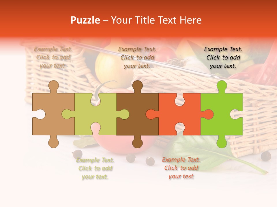 Capsicum Fruit Fresh PowerPoint Template