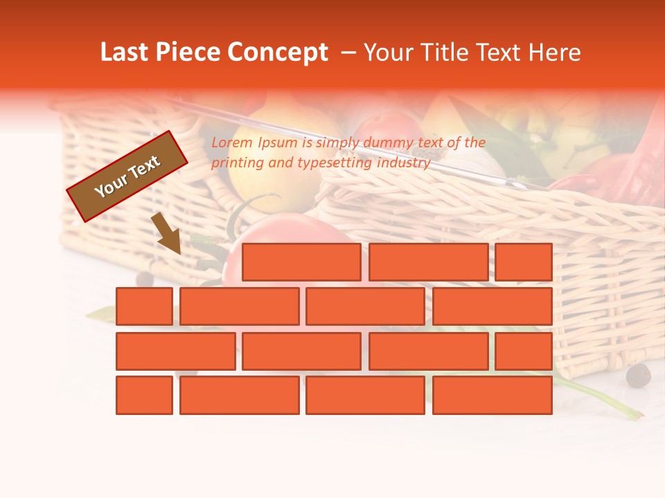 Capsicum Fruit Fresh PowerPoint Template