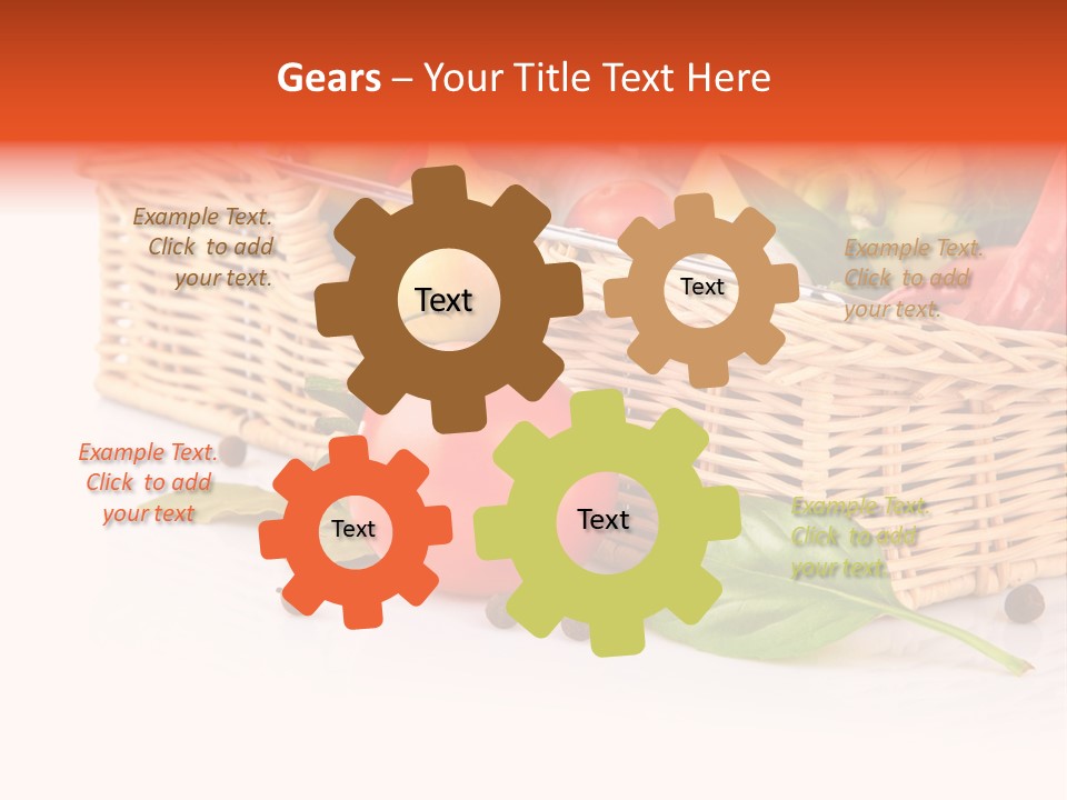 Capsicum Fruit Fresh PowerPoint Template