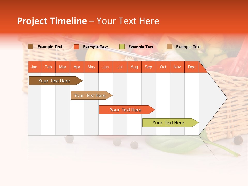 Capsicum Fruit Fresh PowerPoint Template