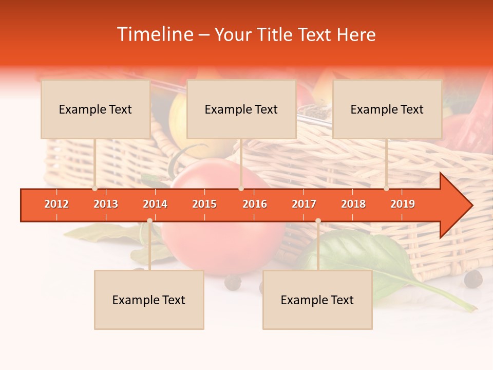 Capsicum Fruit Fresh PowerPoint Template