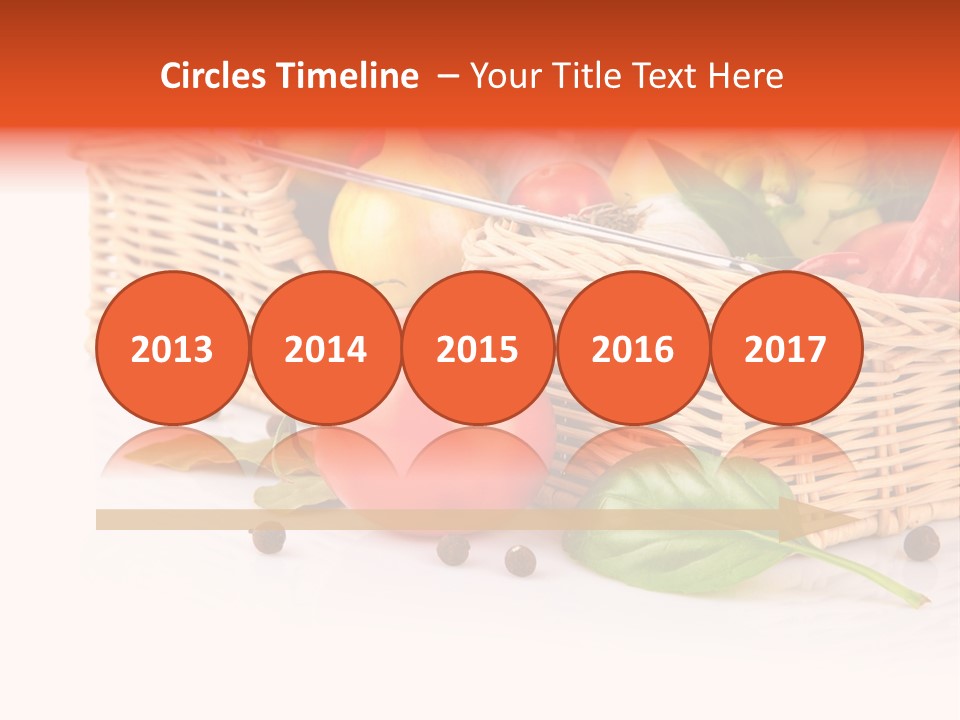 Capsicum Fruit Fresh PowerPoint Template