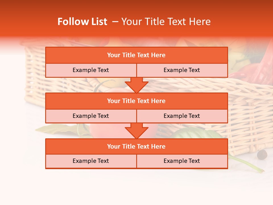 Capsicum Fruit Fresh PowerPoint Template