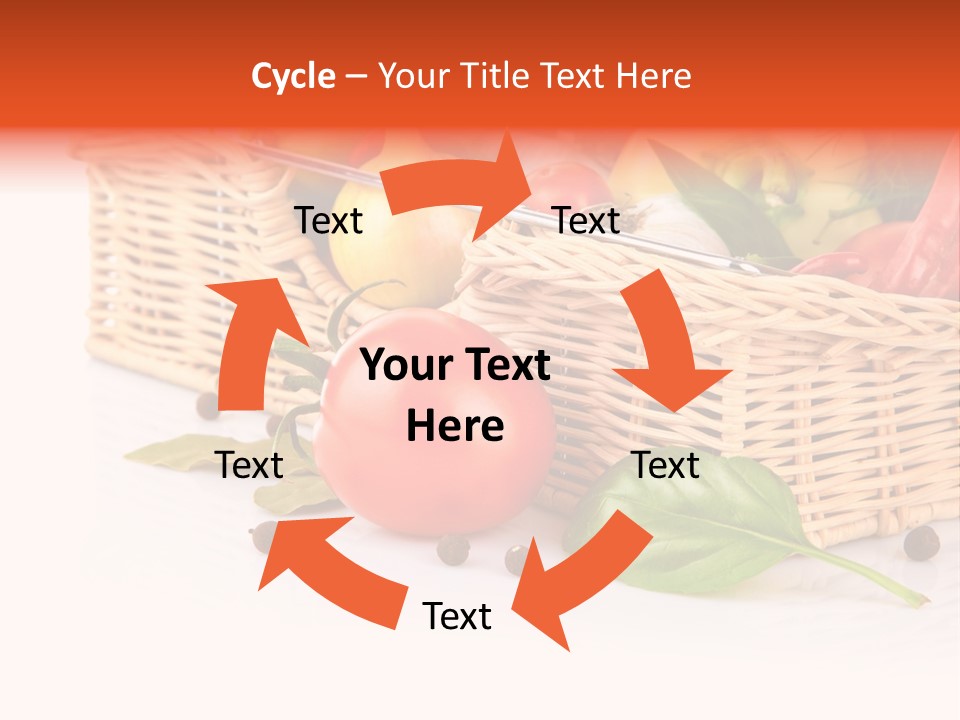 Capsicum Fruit Fresh PowerPoint Template