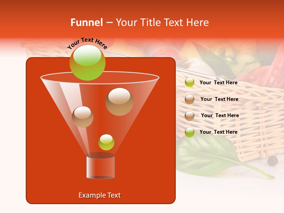 Capsicum Fruit Fresh PowerPoint Template