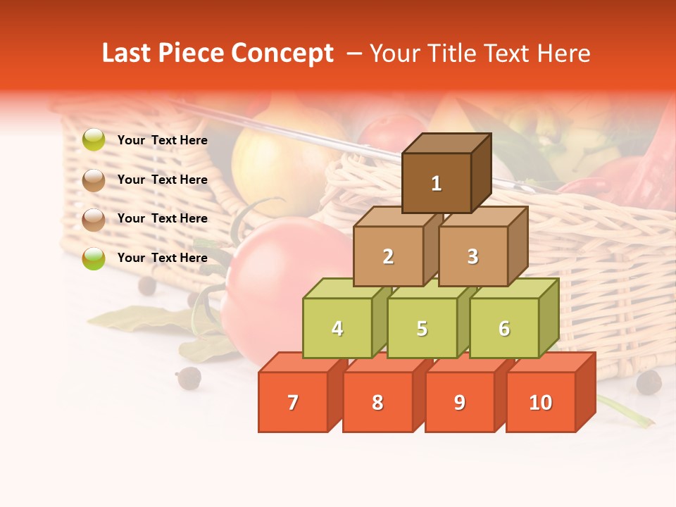Capsicum Fruit Fresh PowerPoint Template