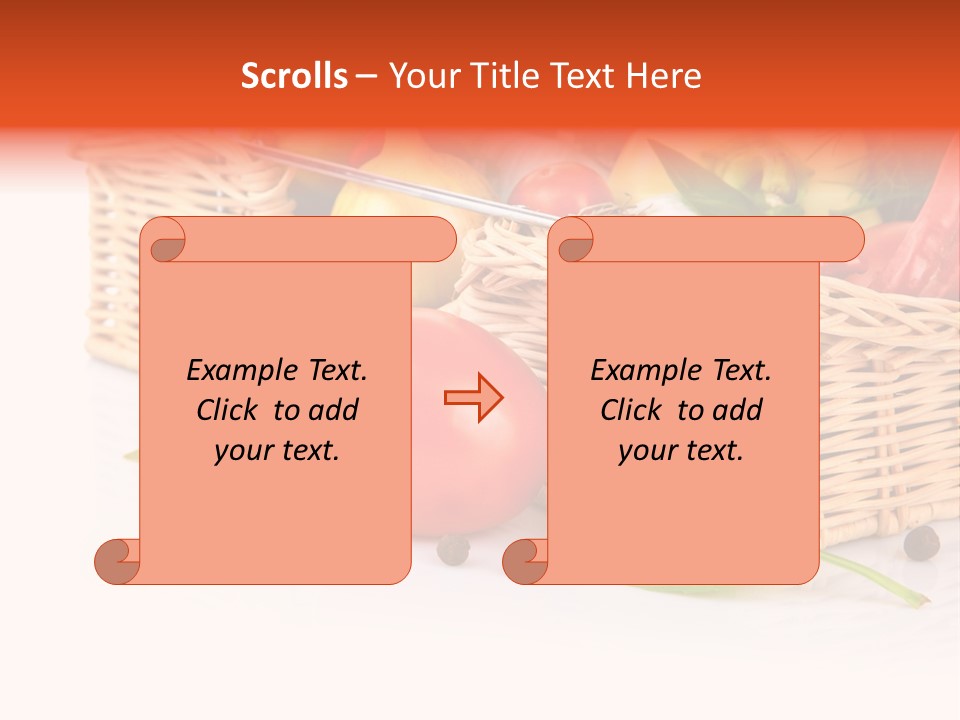 Capsicum Fruit Fresh PowerPoint Template