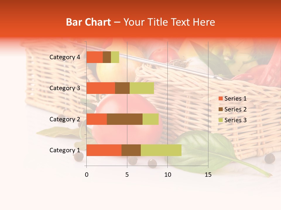 Capsicum Fruit Fresh PowerPoint Template