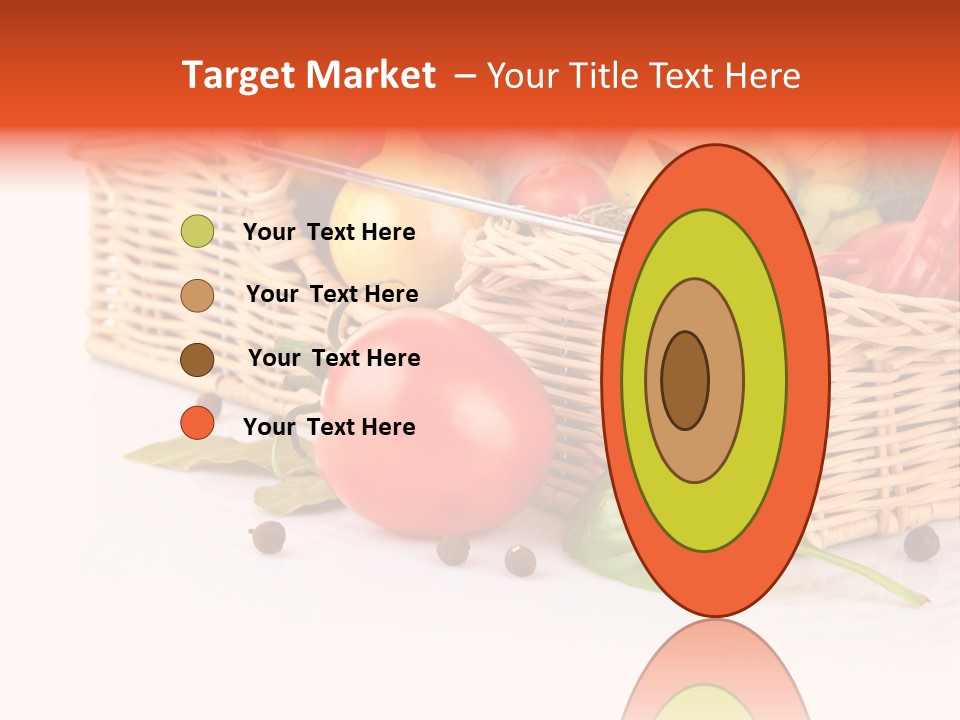 Capsicum Fruit Fresh PowerPoint Template