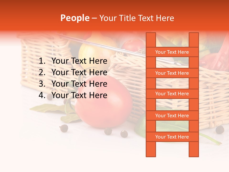 Capsicum Fruit Fresh PowerPoint Template