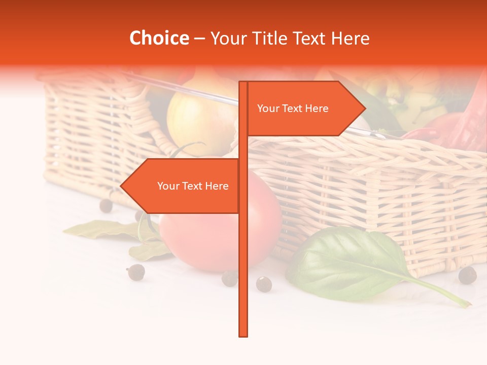 Capsicum Fruit Fresh PowerPoint Template