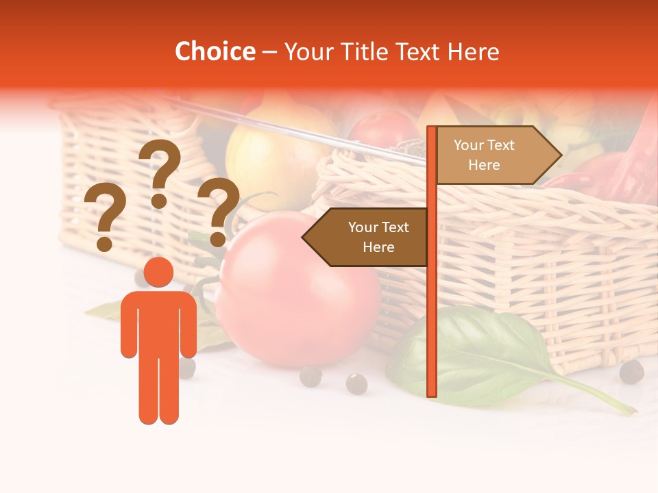 Capsicum Fruit Fresh PowerPoint Template