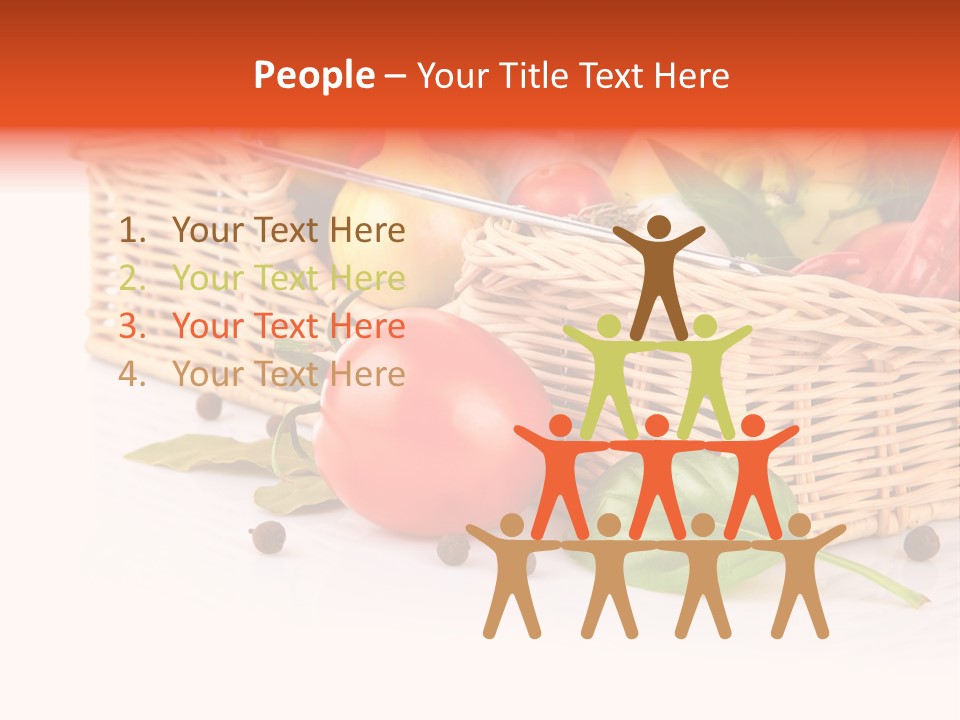 Capsicum Fruit Fresh PowerPoint Template