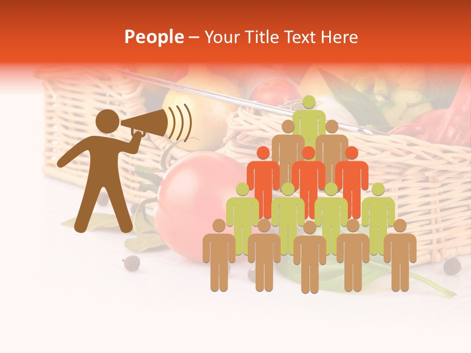 Capsicum Fruit Fresh PowerPoint Template