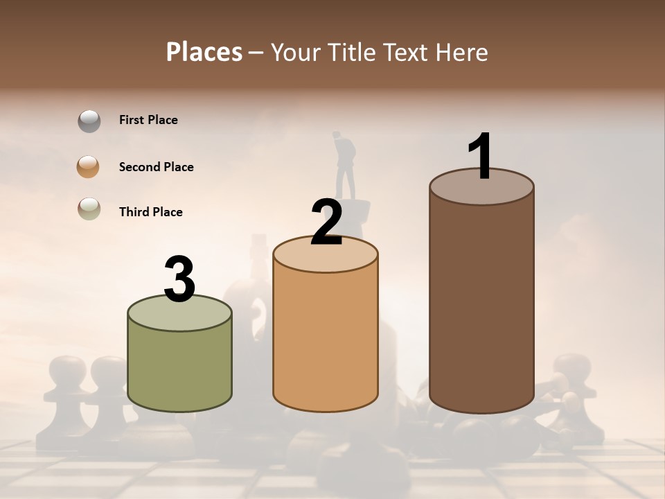 Sky Economy Leader PowerPoint Template