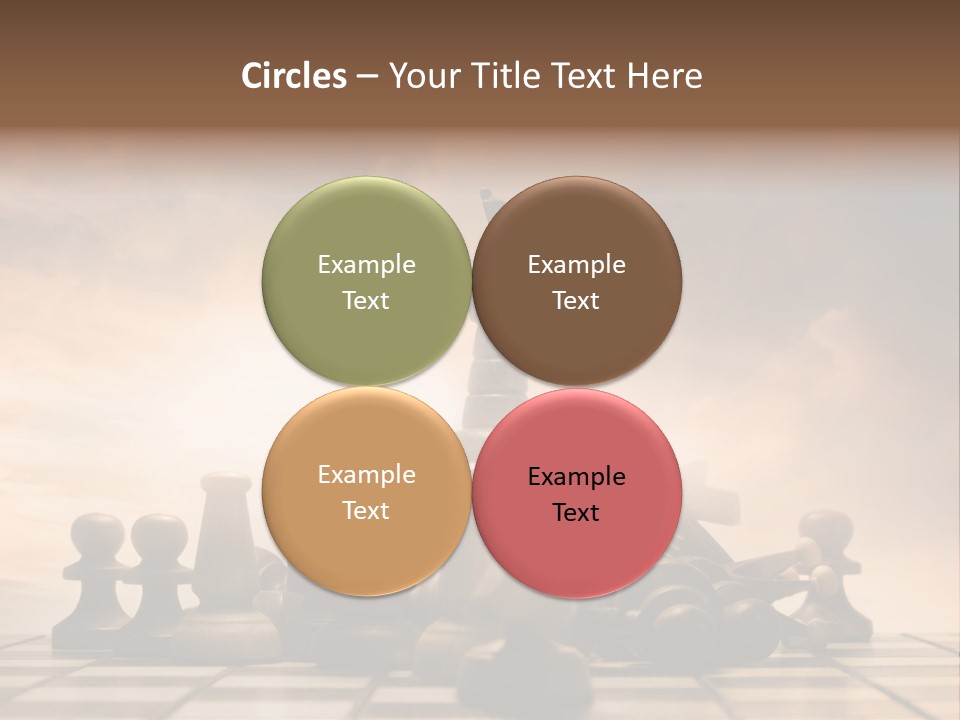 Sky Economy Leader PowerPoint Template