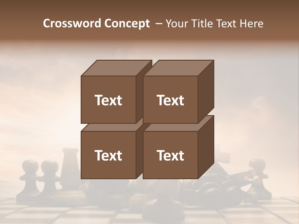 Sky Economy Leader PowerPoint Template