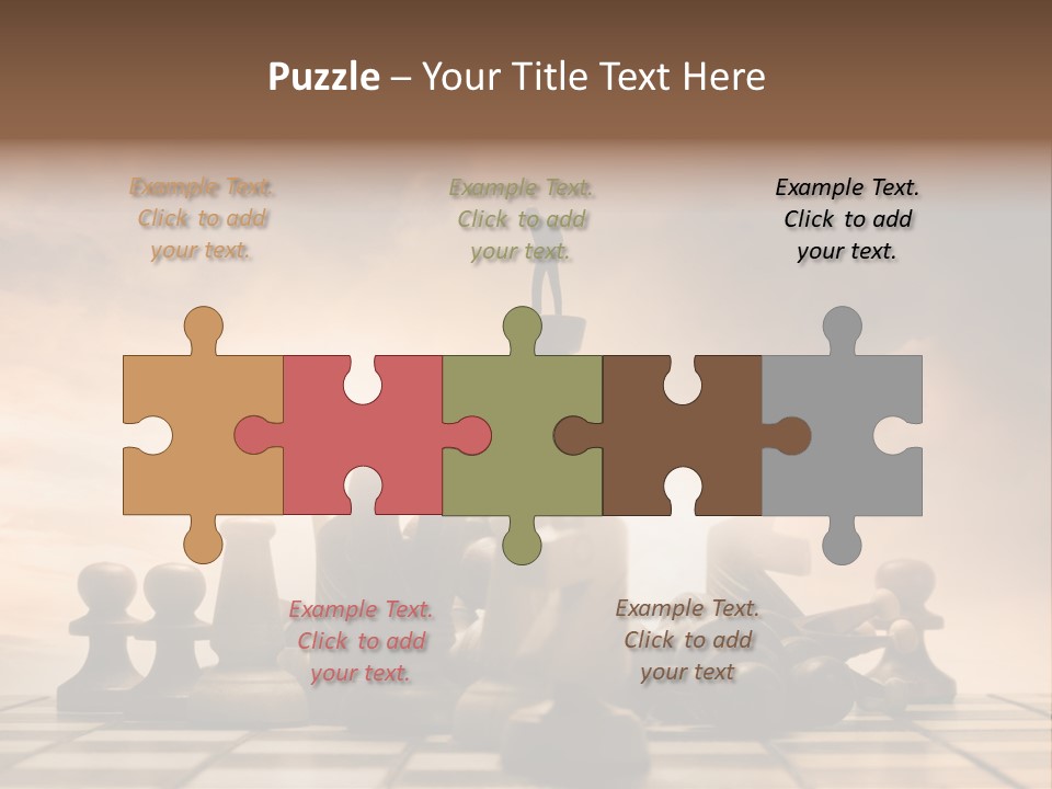 Sky Economy Leader PowerPoint Template