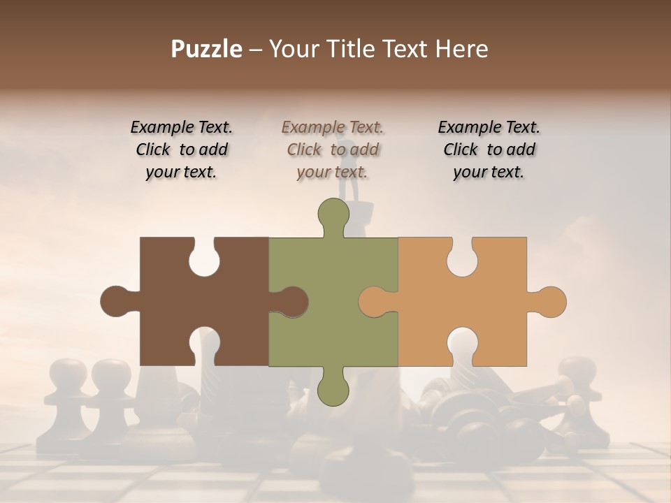 Sky Economy Leader PowerPoint Template